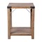 Flash Furniture 17.5 W, 17.5 L, 22 H, Engineered Wood, Rustic Oak ZG-036-OAK-GG - alternate 3